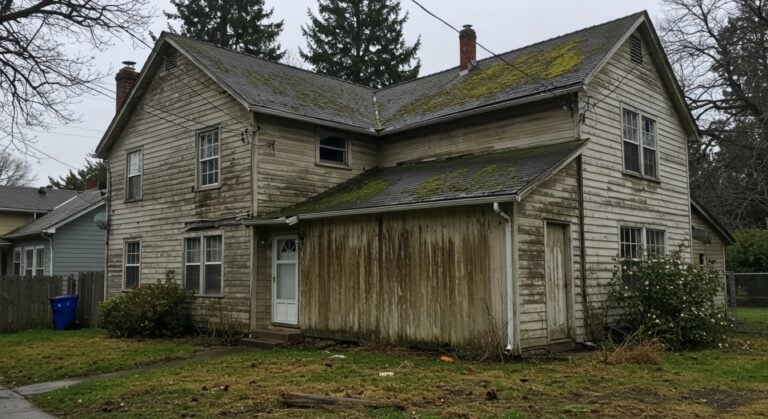 Distressed Bay Area home in need of major repair — we buy fire-damaged and as-is houses for cash, any condition